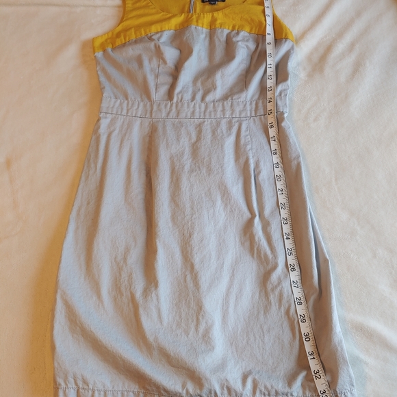 Gap grey and yellow dress - size 4 - Picture 8 of 8